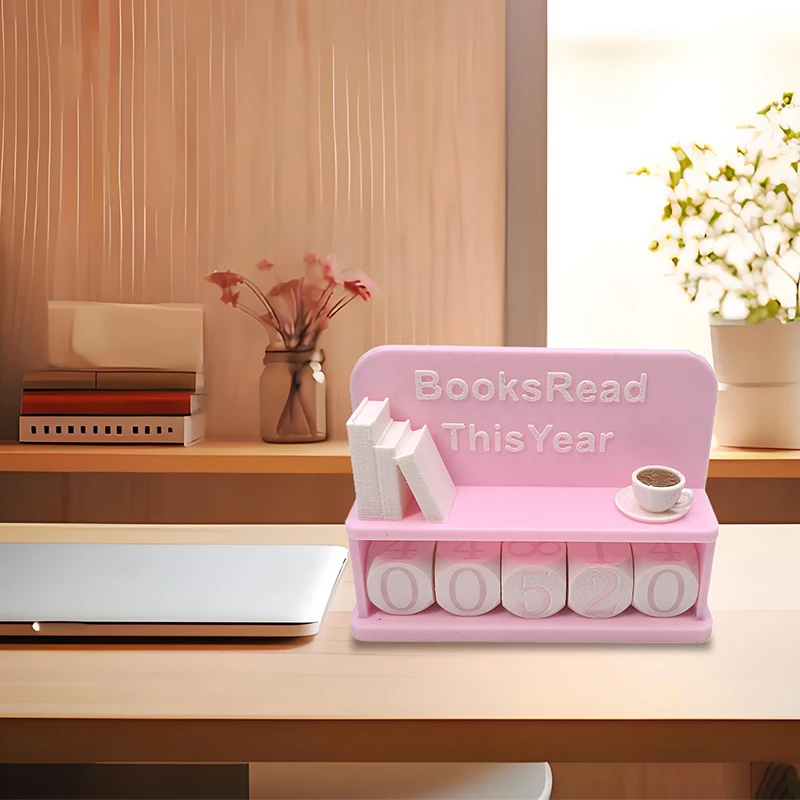 

New Bookshelf Decor Book Read This Year Counter, Books Read This Year Counter, Books Read This Year Sign, Reading Tracker