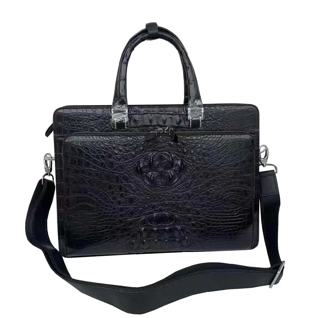 

fanzunxing new men handbag men crocodile leather men bag male crocodile briefcase