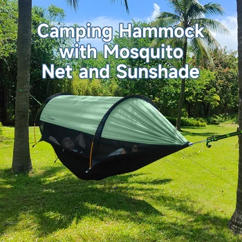 Large Double Hammock with Mosquito Net 1