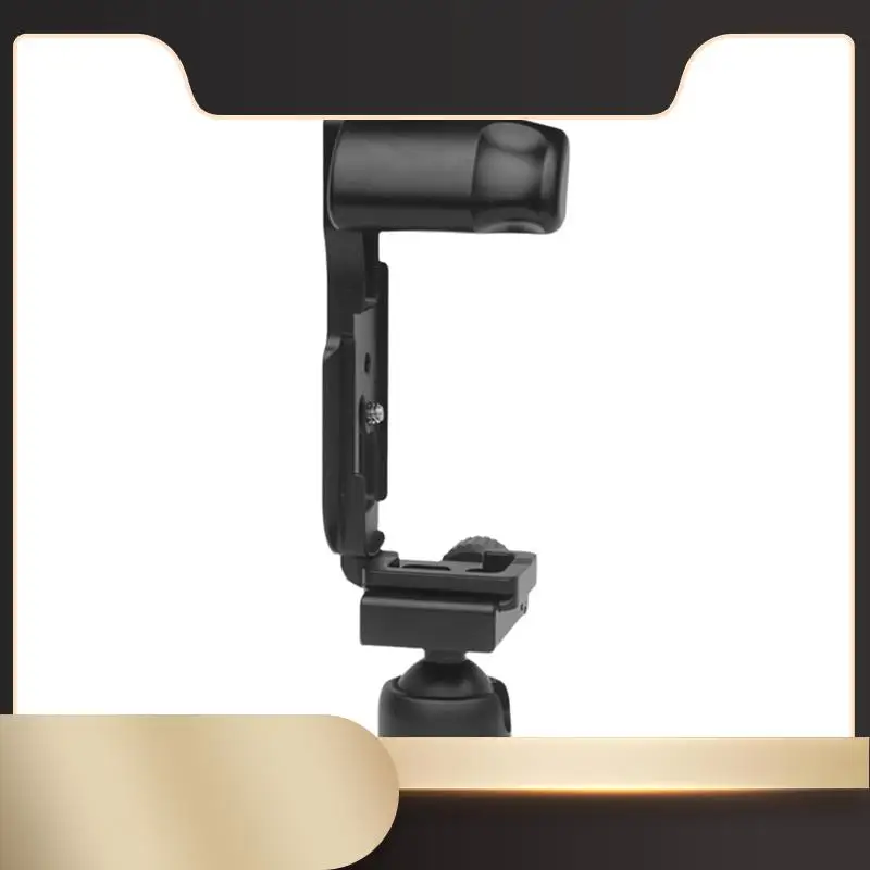 

Camera L Vertical Quick Release Plate Camera Holder Bracket Hand Mount Grip For Olympus E-M5 OMD EM5-N36R