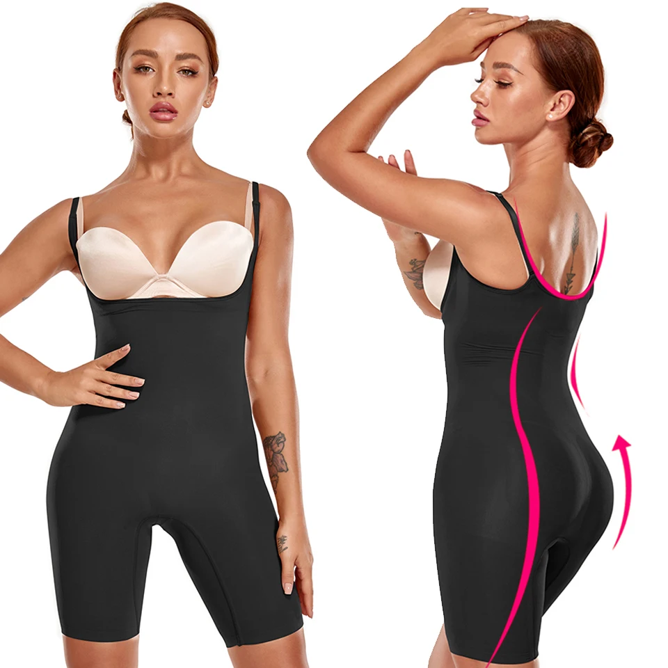 Body modelujące całe ciało Fajas Colombianas bezszwowe damskie body wyszczuplające talię, modelujące sylwetkę, podnoszące pośladki, gorset — zdjęcie 6