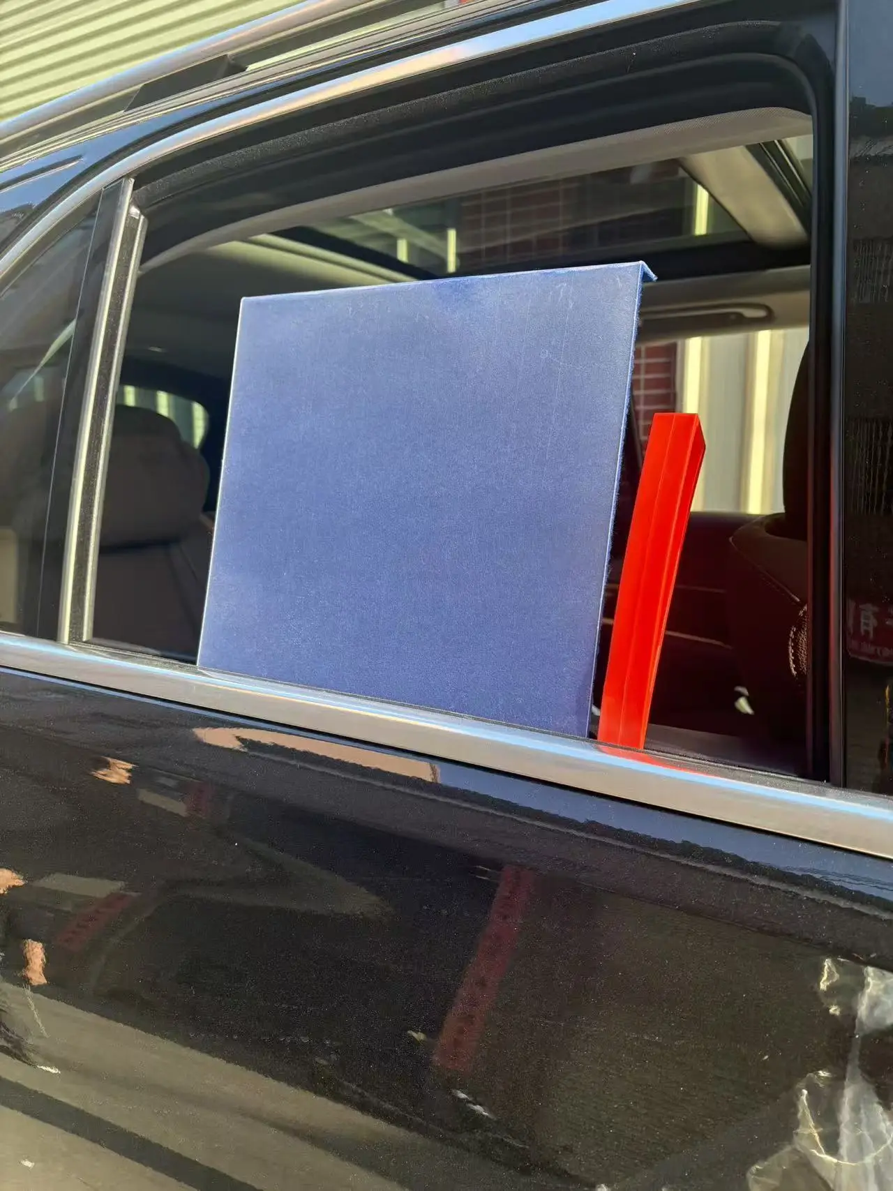 Car Window Guard Protector with Felt Pad, Window Protection Liner for Paintless Dent Repair Tools, Anti-Scratch Interior Accesso