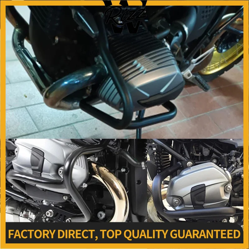 Fit For BMW R Nine T NineT R9T Racer Scrambler Pure Urban 2014-2022 Motorcycle Highway Crash Bars Engine Guard Protector Bumper