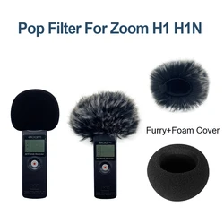 Furry outdoor microphone windscreen muff for Zoom H1N H1 Artificial fur windshield for ZOOM H1N H1 Deat cat