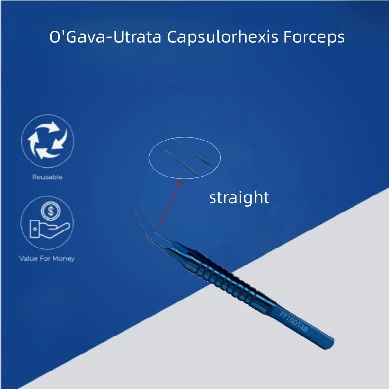 Oogtang en instrumenten Corydon Style Capsulorhexis-tang Corydon Straight