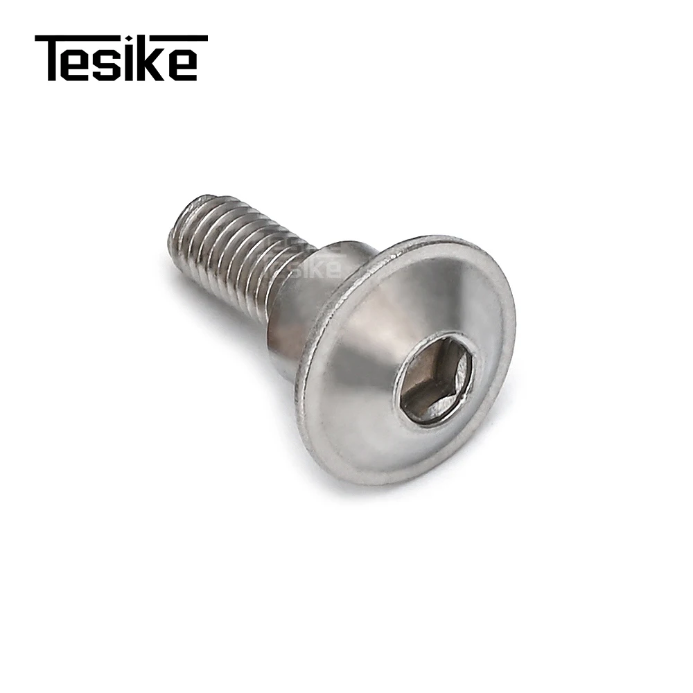 10 PCS Motorcycle Metal Screws Self-Tapping Fasteners and Clips U-Band Screws Rustproof Clip Screw Buckles For SUZUKI GSX-R600
