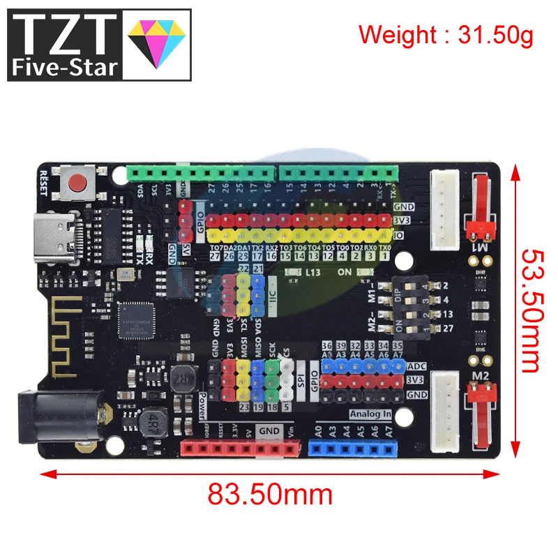 ESP32 Development Board 16MB Compatible With UNO R3 / UNO R4 Interface ESP-DO Robot Level Exam 56 Main Control Board For Arduino