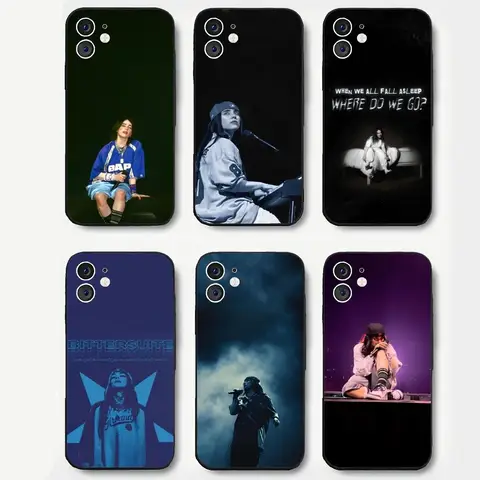 EPC B-BillieS Hit Me Hard And Soft Phone Case Silicone Soft For iPhone 16 15 14 13 12 11 Plus Pro Max Plus