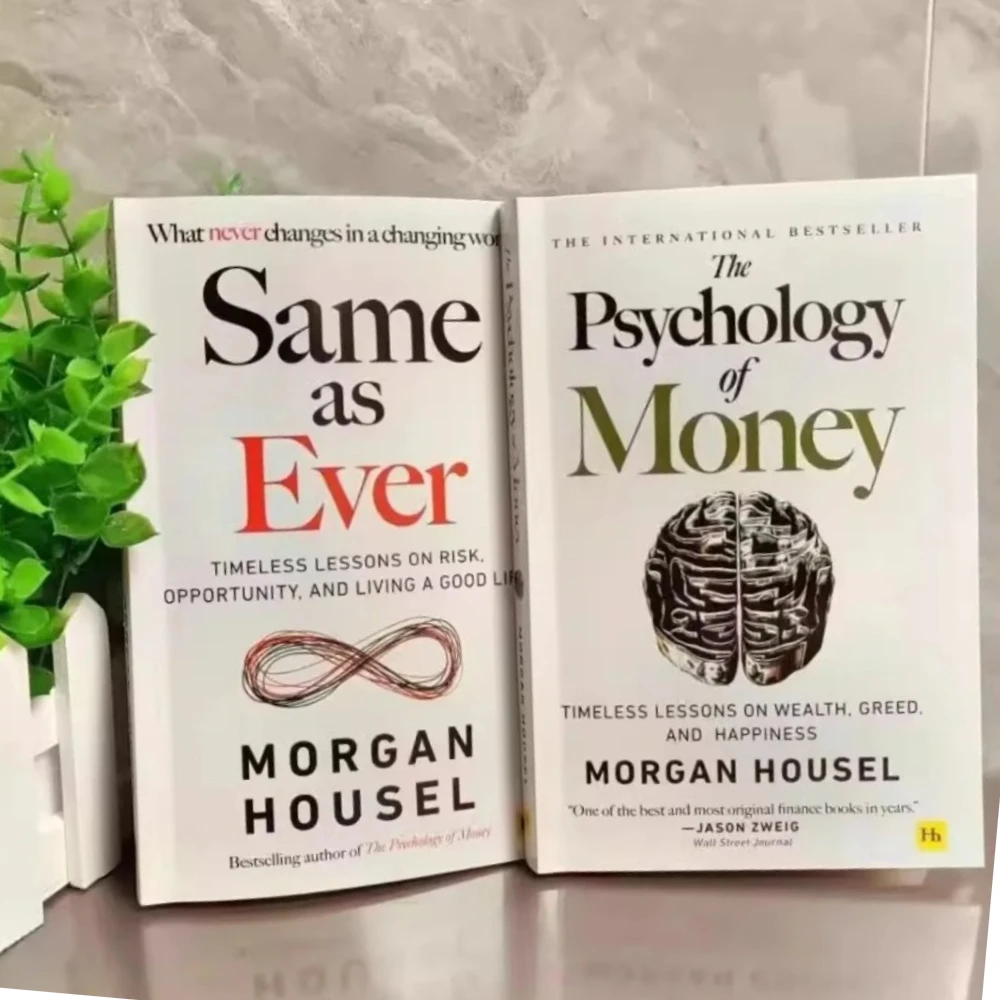 

2 Books By Morgan Housel The Psychology of Money And Same as Ever Book in English Paperback