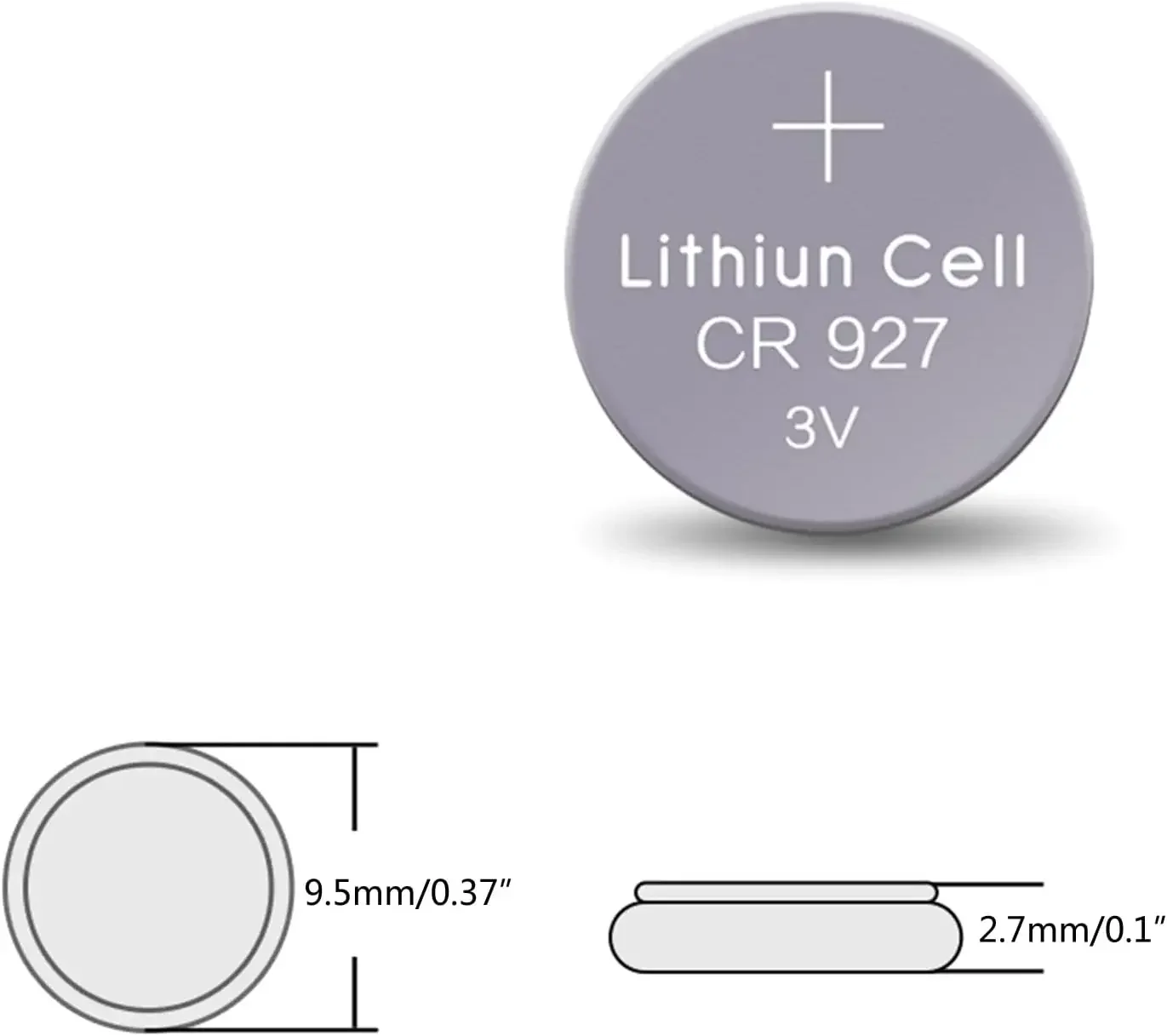 แบตเตอรี่เซลล์กระดุม CR927 20-50ชิ้นแบตเตอรี่เหรียญ927ก้อน baterai litium 3V สำหรับโครงการ DIY และงานฝีมือแบตเตอรี่นักเรียน