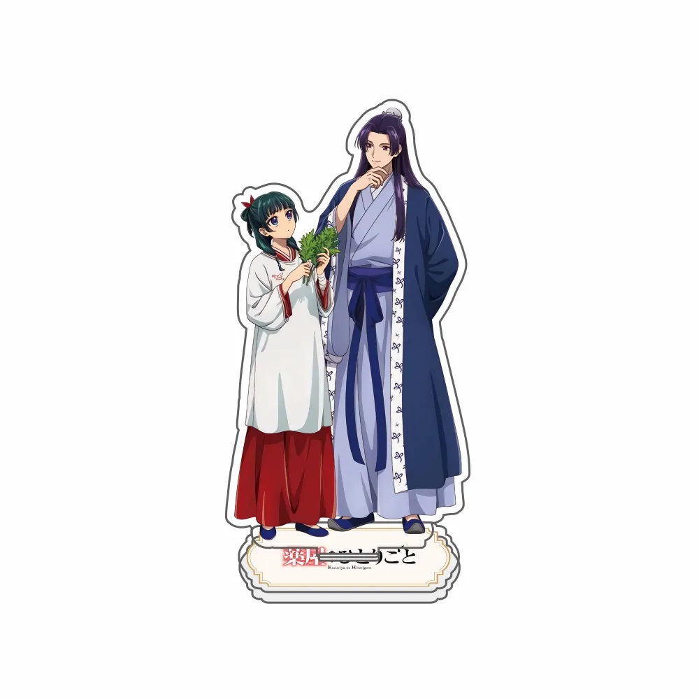 Anime The Apothecary Diaries Cosplay Big Stand High Definition Acrylic Figure Standee Model Plate Desk Decor keychains Fan Gifts