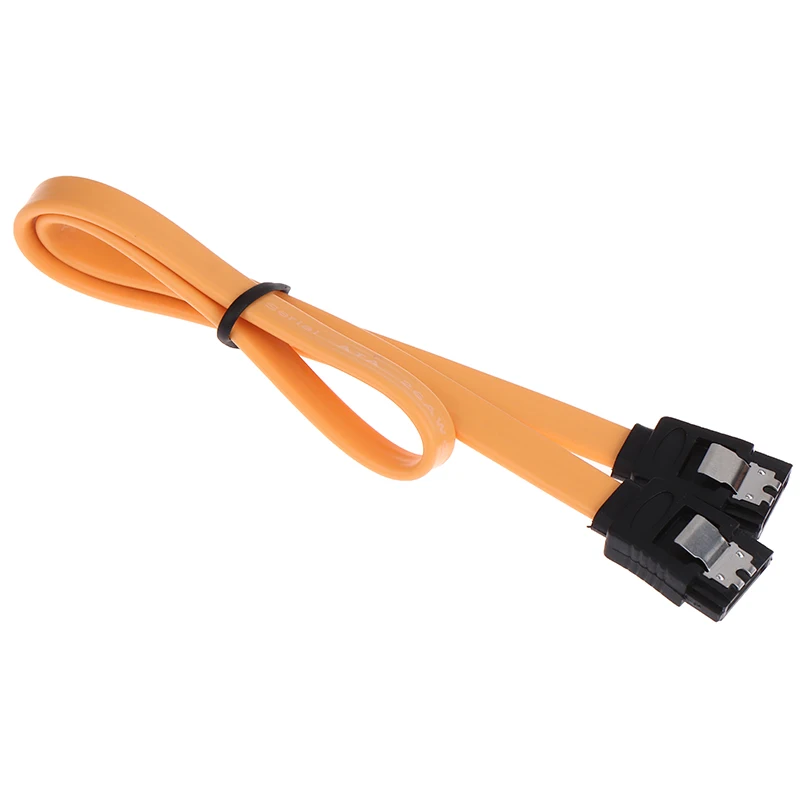 10pcs 40cm SATA 3.0 Cable SATA 3.0 III SATA3 6GB/s Hard Drive Data Cable Cord SAS Cable Dual Channel Straight Wire