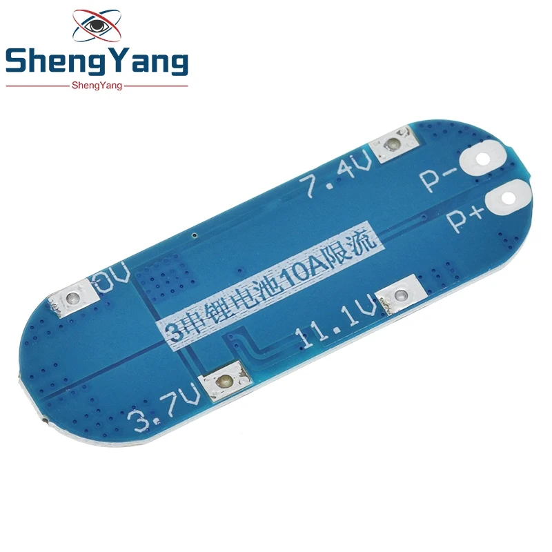 TZT 3S 10A Li-ion Lithium Battery 18650 Charger Protection Board 11.1V 12.6V image 5