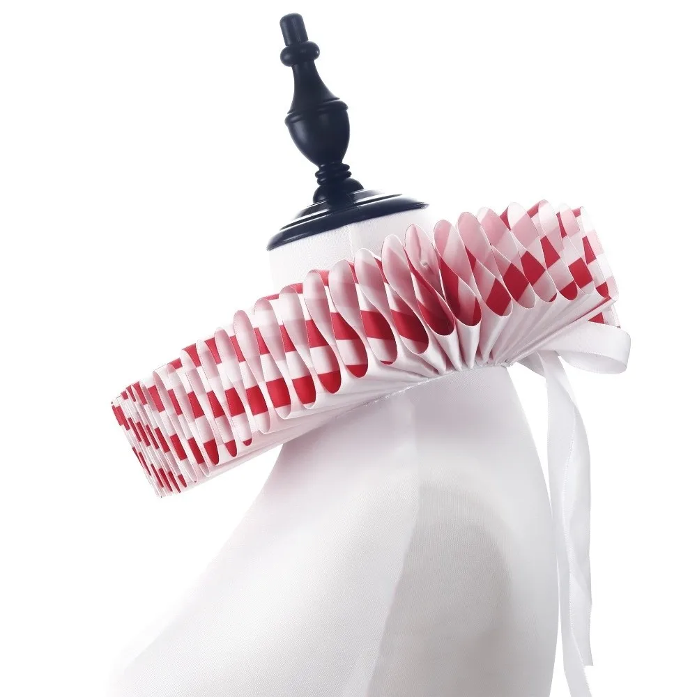 Retro Cosplay Ruff Collar Victorian Costume Stage Performance False Collar Detachable Collar Party