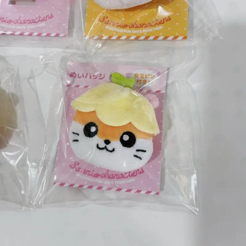 Coro Coro Kuririn Hamster Peluche pour Enfants, Périphérique Sanurgente, Pendentif Beurre Original, Porte-clés en Coton, Bande de Cheveux, Broche Anime, Jouet Cadeau