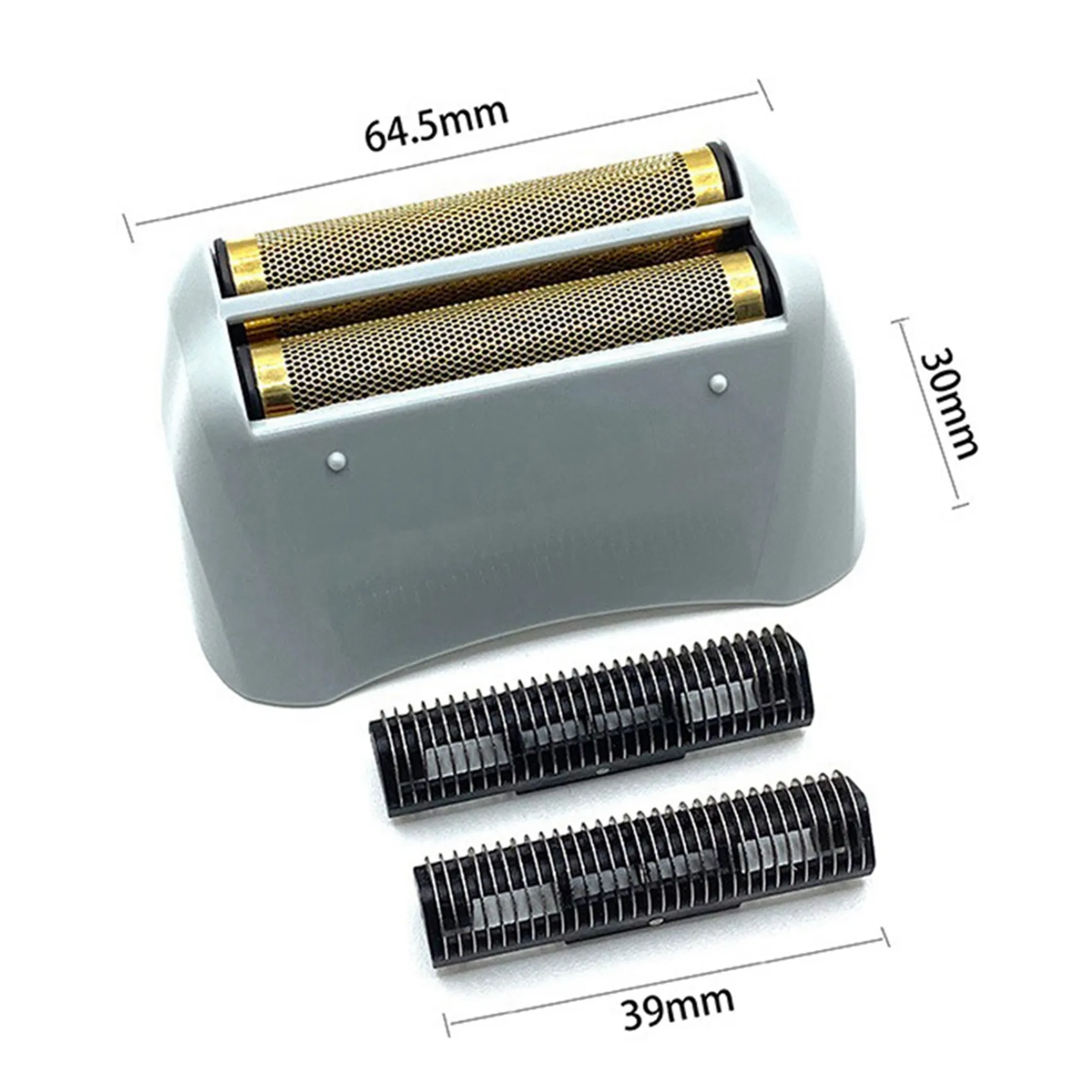 Profissional substituição Foil Shaver Blade Set, compatível com 17160, 17170, 17205, 17260, ouro