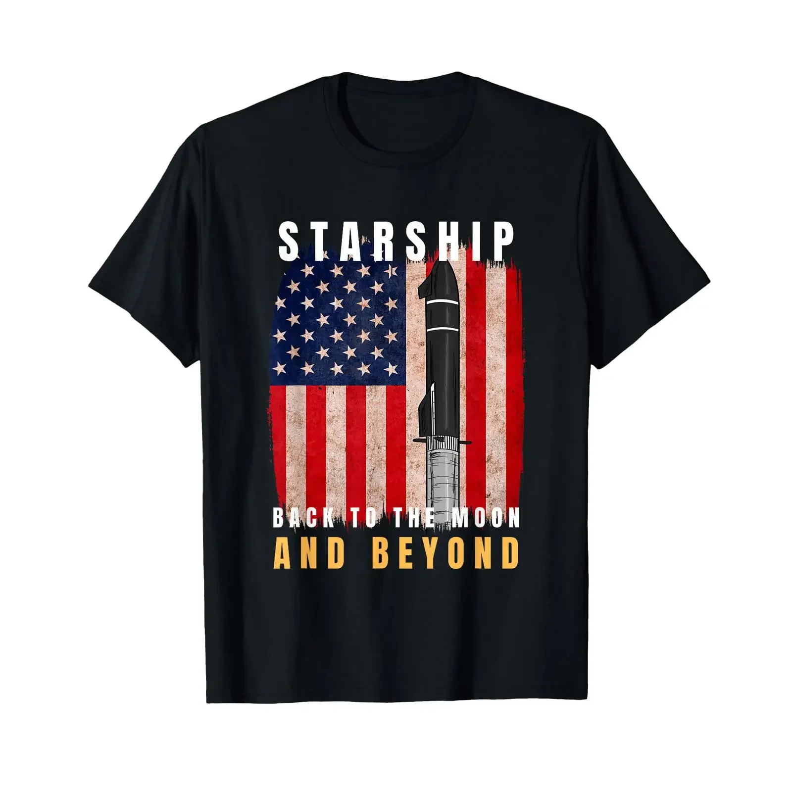 Starship Boca Chica Starbase A Falcon 9 T Shirt vintage Washed Soft homme fashion Slightly Unisex Casual Breathable