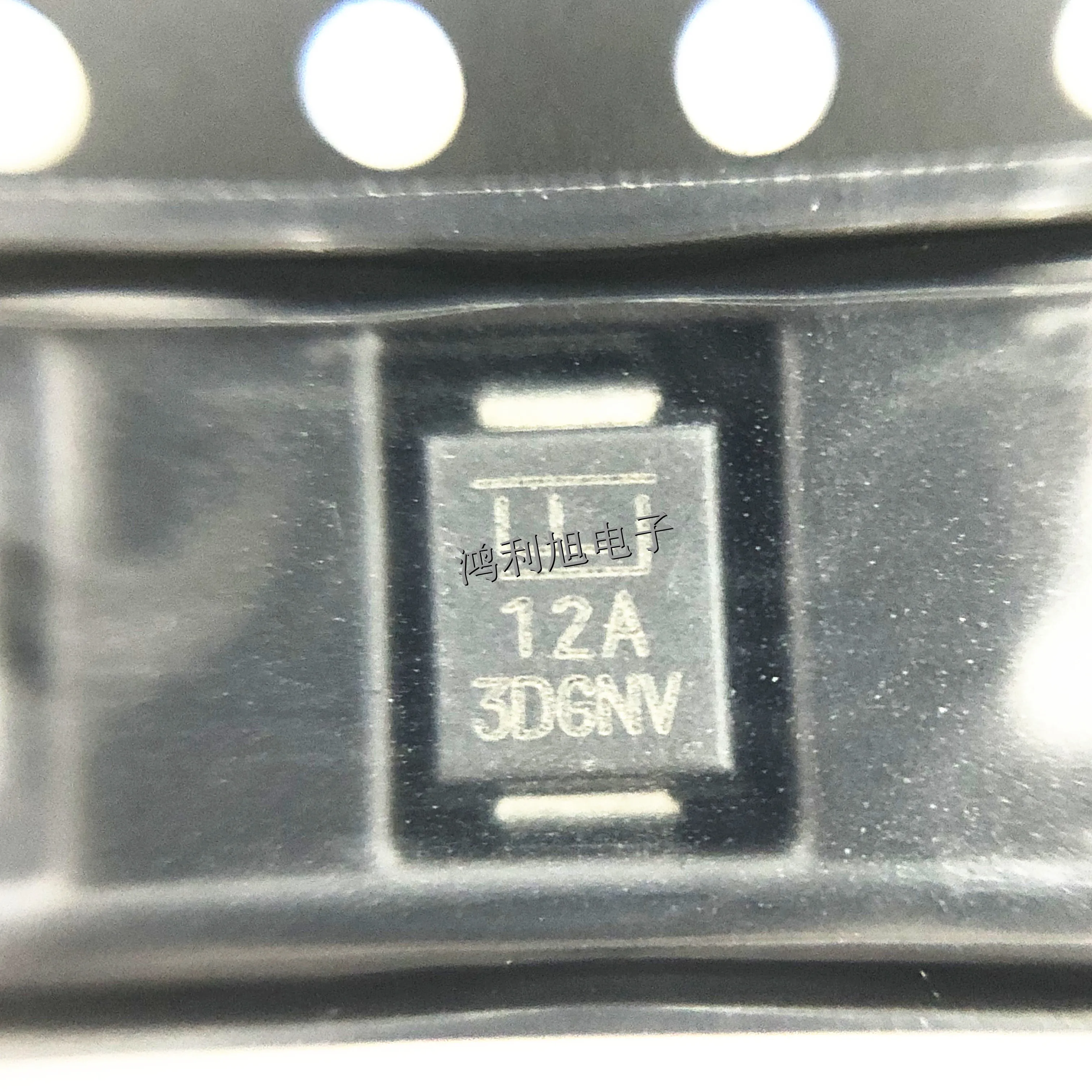 

5pcs/Lot P6SMB12A SMB DO-214AA-2 MARKING;12A ESD Protection Diodes / TVS Diodes 12V 600W