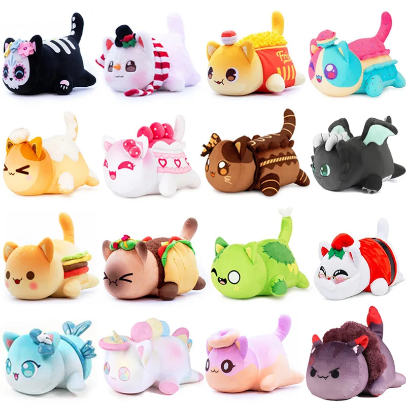 

Плюшевая кукла с милым котом, 25 см