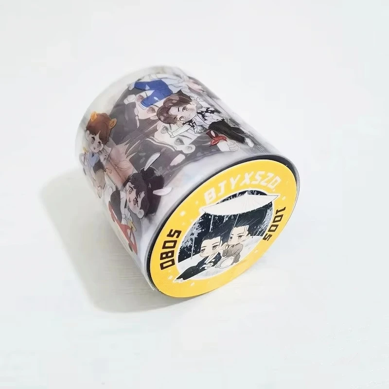 

4 см The Untamed BJYX PET Tape - Xiao Zhan & Wang Yibo DIY декоративная клейкая лента, этикетка, наклейка, подарок для фанатов
