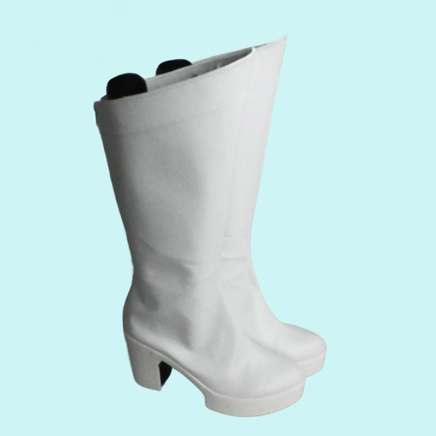 レッドセイバーネロコスプレ靴ゲームフェイト/エクストラアートワークスコスプレ小道具アクセサリーホワイトハイヒールハロウィンブーツカスタムメイド