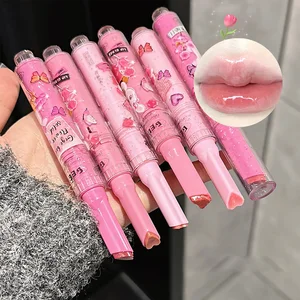 GEGE BEAR GARDEN RABBIT LIP GLOSS SOLID HYDRATING COLORED LABAL LABAL BALLSAM 5 Main sales lip shine wholesale - №4