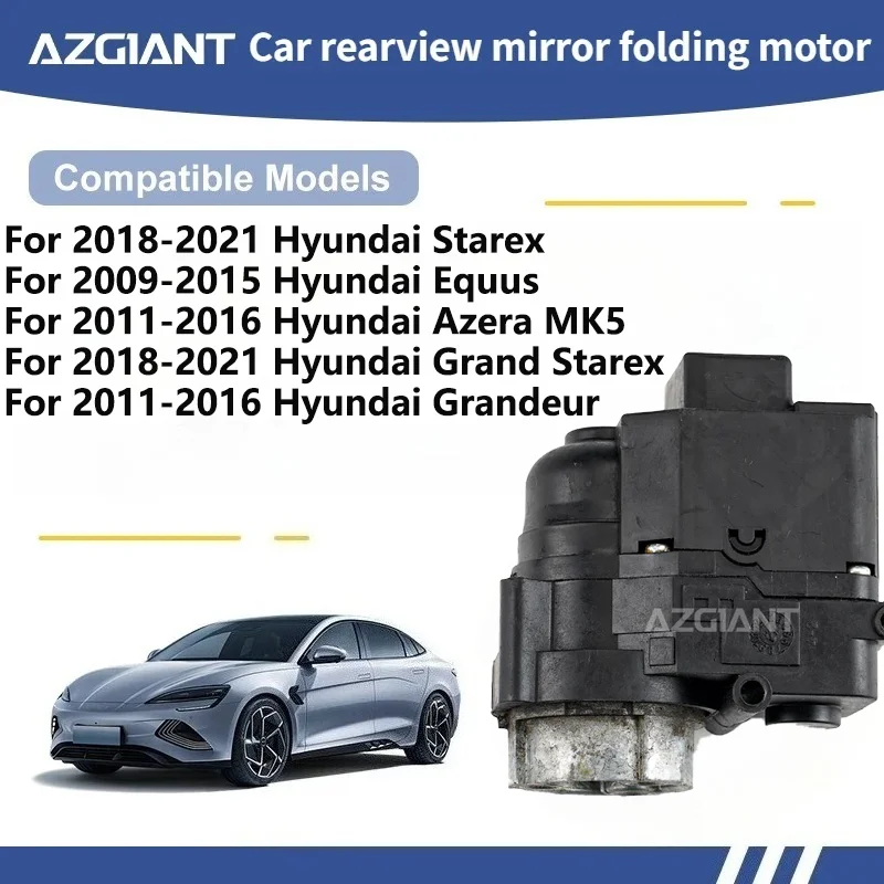

For Hyundai Starex/Equus/Azera MK5/Grand Starex/Grandeur Original Car Wing Mirror Folding Power Motor Repair High Quality Module