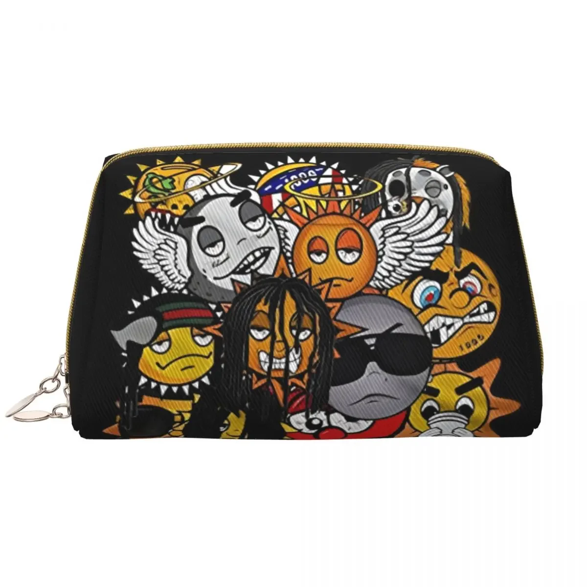 Music Rappyer Chief Keef Cosmetic Bag Women Kawaii Large Capacity Makeup Case Beauty Storage Toiletry Bags