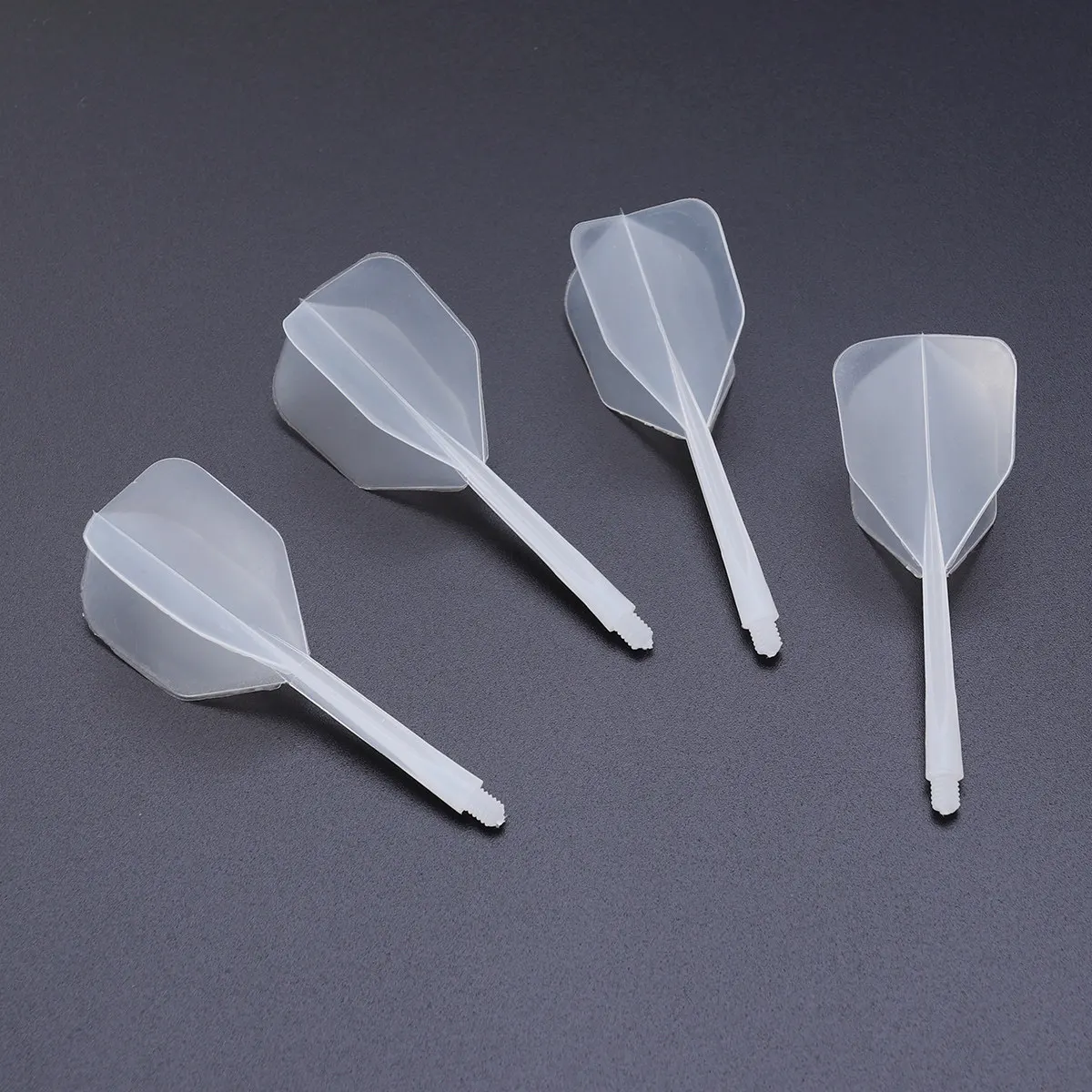 

4 шт. аксессуаров: премиальные пластиковые крылья для дротиков с повышенной жесткостью для плавного полета – идеальный подарок для любителей спорта