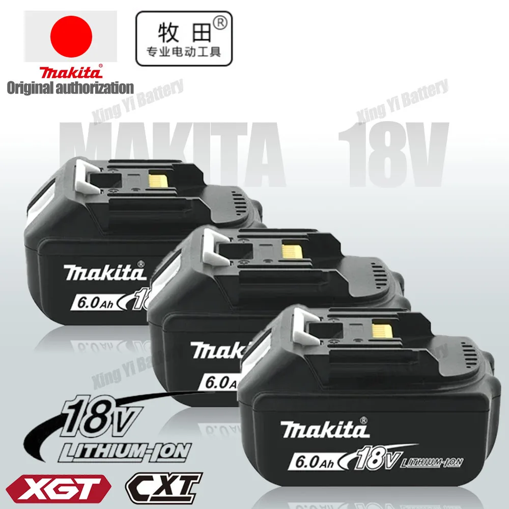 

100% brand new original genuine 6A5A18V Makita Lithium-ion battery suitable for tool BL1830B BL1850B BL1850 BL1840 BL1860 BL1815