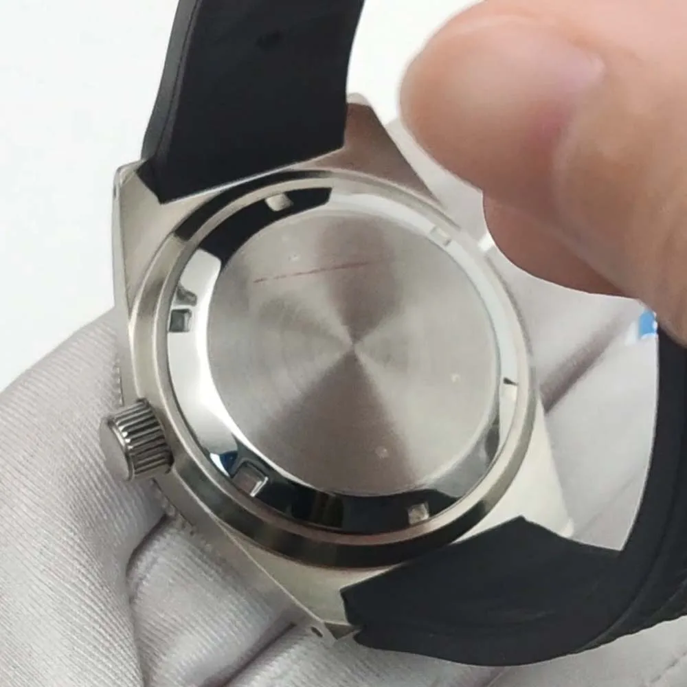 Montre mécanique automatique NH35 pour hommes, étanche, de luxe, verre saphir, cadran lumineux NH35, à la mode, 2025