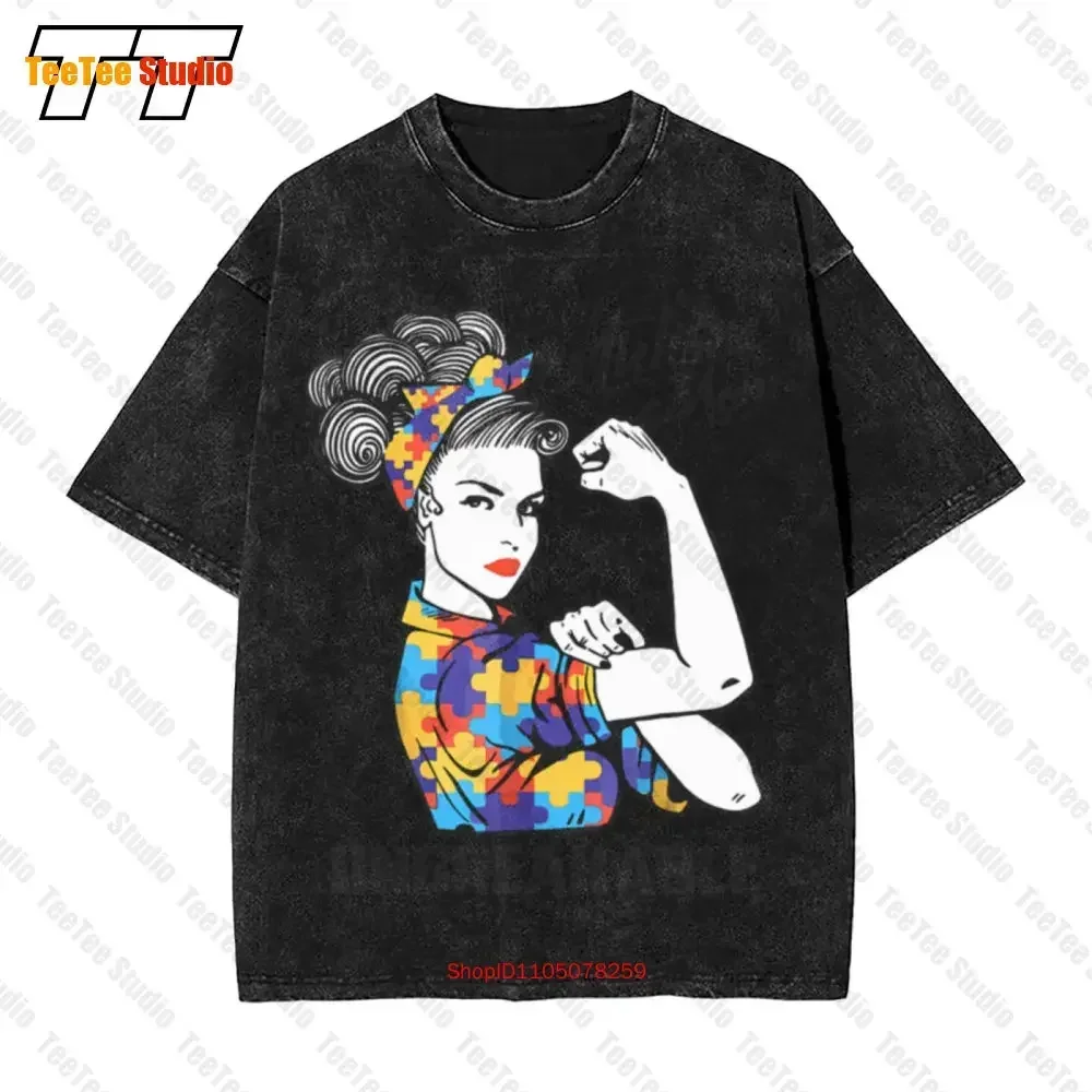 Autism Mom Unbreakable Autism Awareness Vintage Oversized T-Shirt OJH0