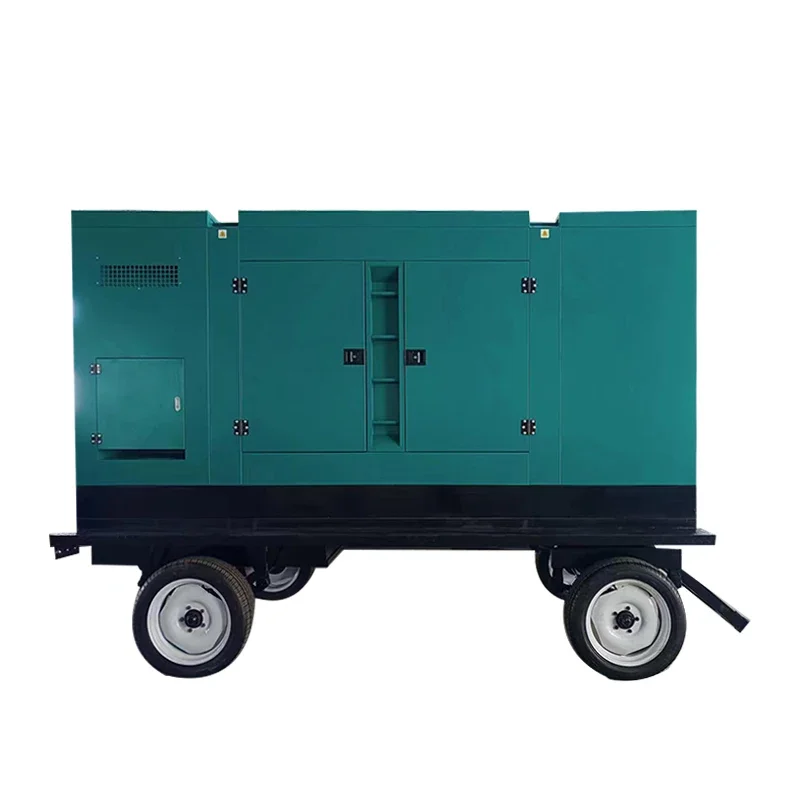 Trailer Type Diesel Generator 75kw Diesel Generator 80kva