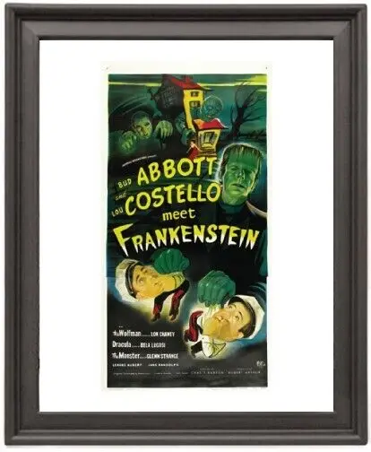 

Рамка постера Abbott и Costello Meet Frankenstein 6 фоторамки 16x12 дюймов постер