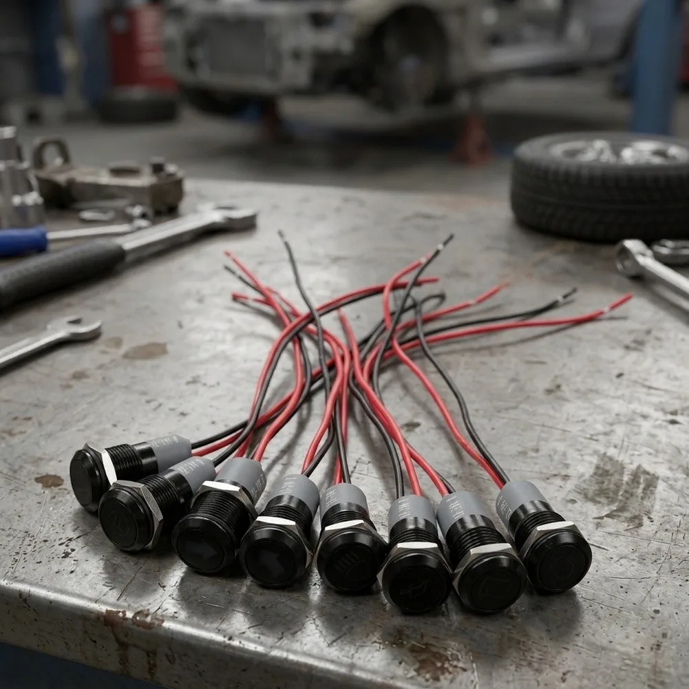 Simplified Mounting Process For Robustly Built 12MM Indicators Compatible With A Range Of Vehicles Including for atvs And Boats