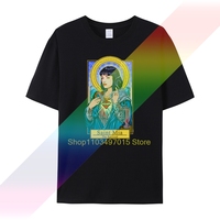 Pulp Fiction T Shirt men Plus Size mens Harajuku Fashion Casual Quentin Tarantino Movie Mia Wallace Saint Jules Tee Shirts
