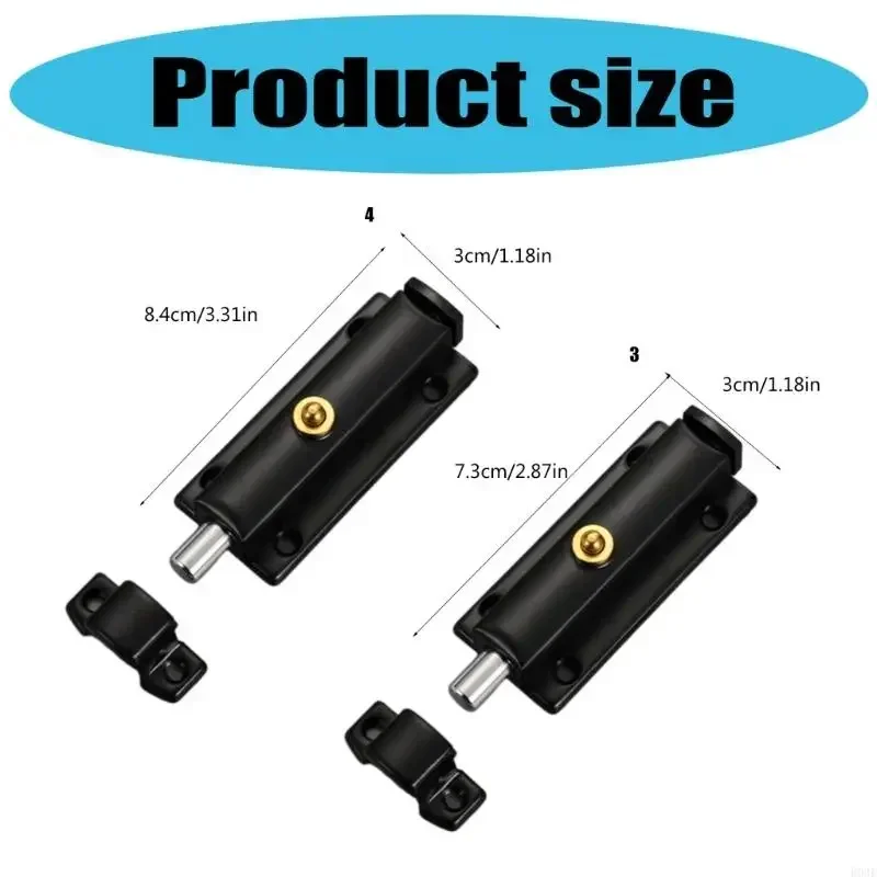 8 個盗難防止セキュリティボタンロックドアハードウェアスプリングドアラッチ肥厚ドアロックスプリングラッチ安全ロック 87HA