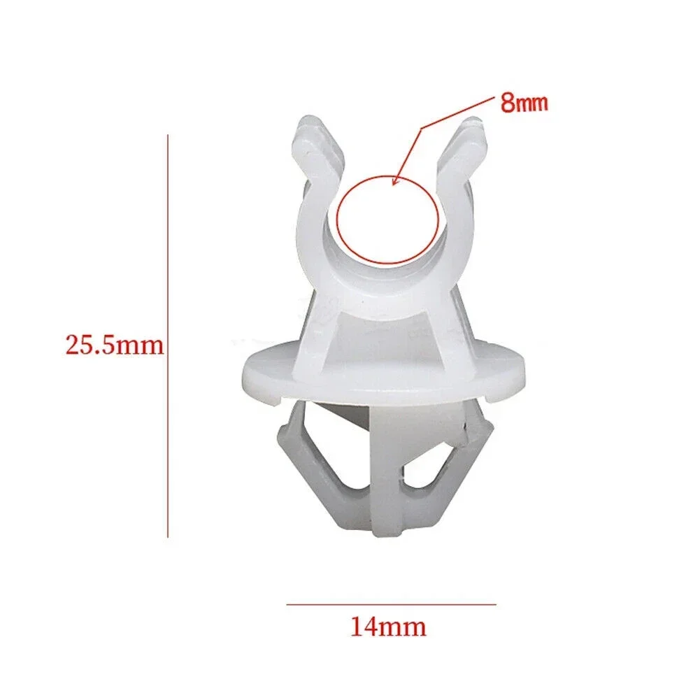 

3x Car Fastener Hood Bonnet Prop Rod Support Clip Hood Support Rod Retainer For Honda For Accord Odyssey Prelude 91503-SS0-003