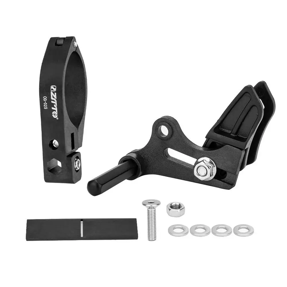 Tenditore Stabilizzatore catena bici Protezione Guida catena bici regolabile Anti-goccia Durevole 1X Sistema Stabilizzatore guida catena MTB