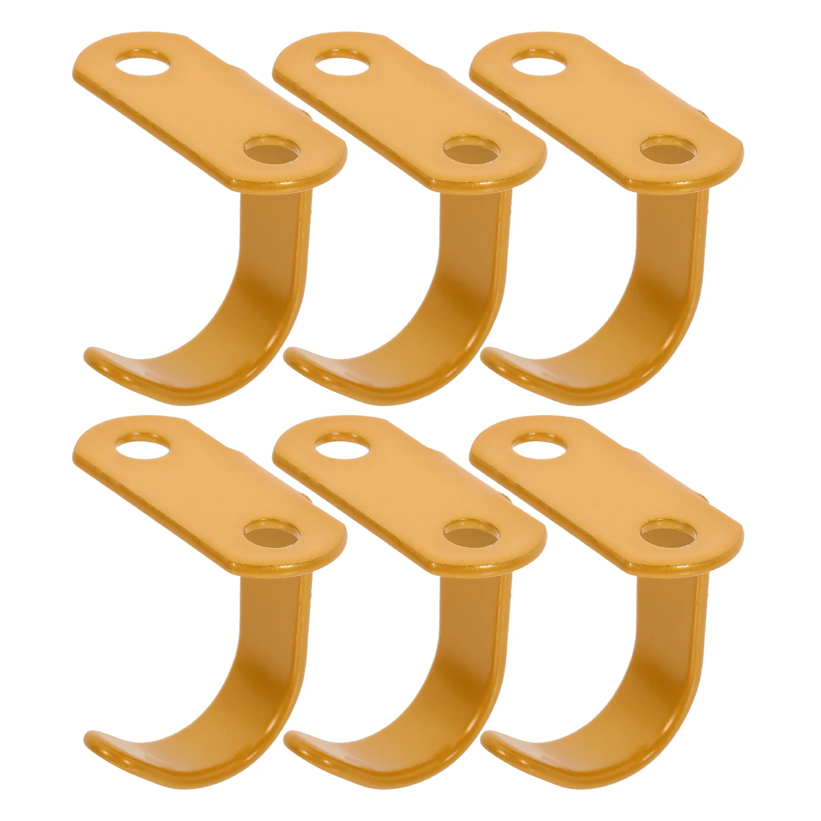 

6 Pcs Hook up Hangers Screw Mounted Ceiling Hooks For Hanging Plants Wall Plasterboard