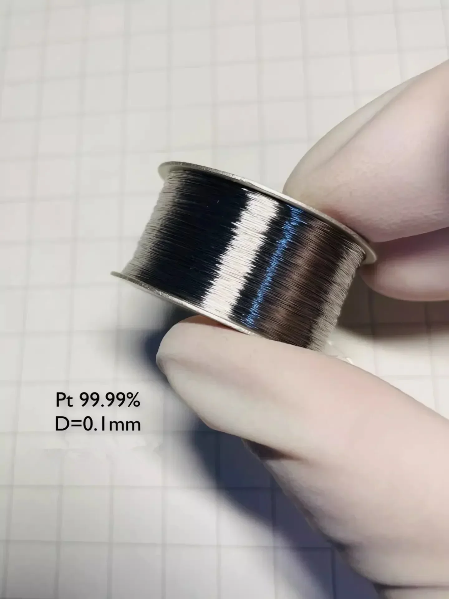 Pure Platinum Wire Diameter 0.1-1.0mm 99,99% 4N Pt Metal Wire