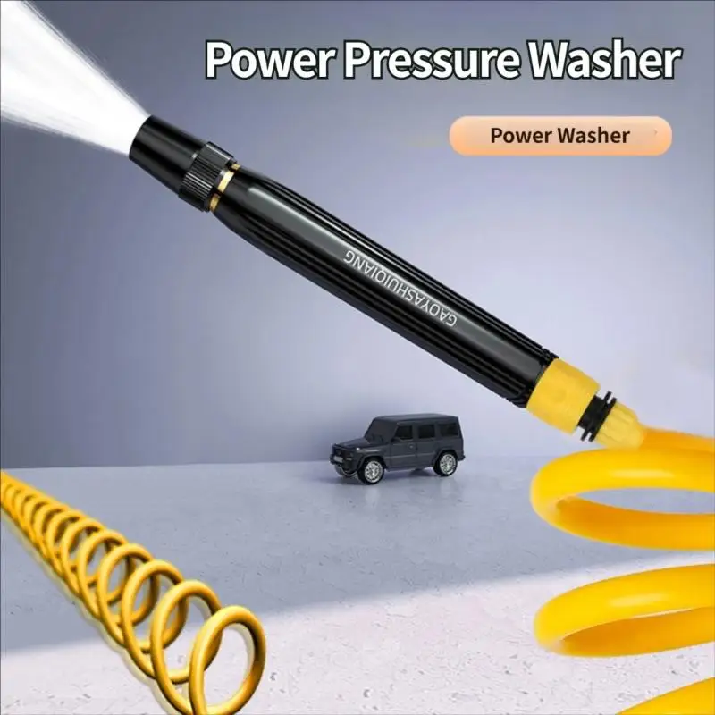 

High Pressure Plastic Water Guns Nozzle with Ergonomic Handle For Garden And Car Washing With Adjustable Sprayed Patterns Y5GB
