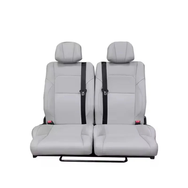

Custom Luxury Car Leather Front Flat Folding Seat Adjustable RV MPV Van Separate Double Bed Seat Wholesale for Motorhomes