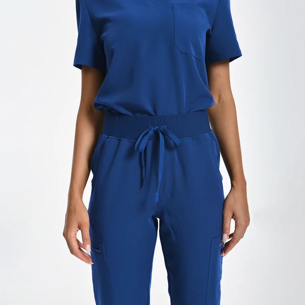 KUNGFU SCRUBS Jogger Pant Surgical uniforms woman Medical Nurse Trousers Slim Fit Stretch Health Service Nursing Clinic Doctor