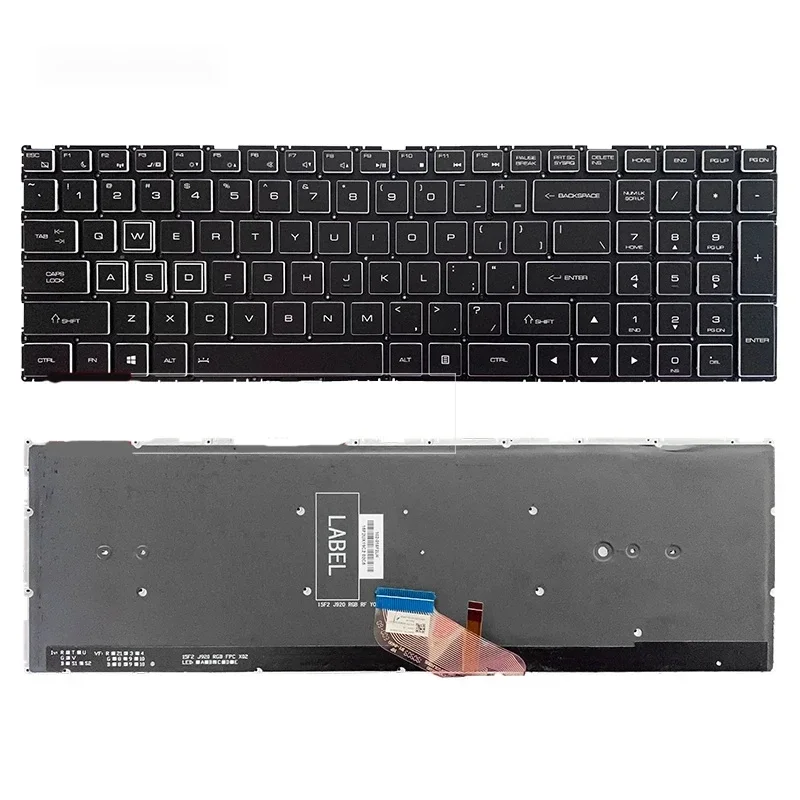 New Laptop Replacement Keyboard Compatible for ThundeRobot TR 911 AIR Dino-X7A X6 X5 G8000N G8000M