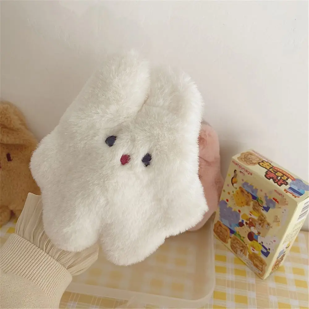 Plush Rabbit Coin Money Bags Mini Cute Card Keys Case for Children Gifts Pouch Zipper Animal Bags Lipstick Earphone Storage