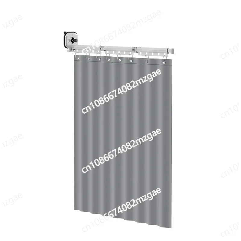 

Stacked invisible bathroom with dry and wet separation, shower curtains, waterproof and mildew proof cloth, shower partition