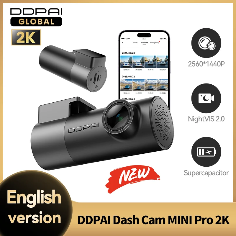 DDPAI MINI Pro 2K Dash Camera: Uma Avaliação Detalhada e Recomendação