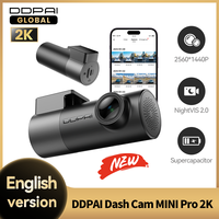 DDPAI MINI Pro Dash Camera 1440P Resolution WiFi DVR 121°FOV Night Vision Smart Voice Control Support 24H Parking Monitor