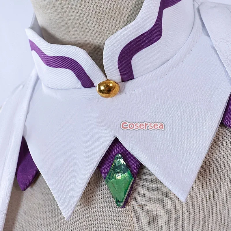 2025 11 Cosersea Cosplay Re:Life in a Different World from Zero Emilia Costume Women Dress Halloween Cos Outfit F